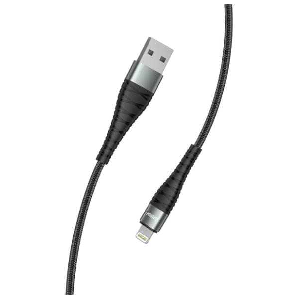 SUPERIOR konverter kabl USB-A na Lightning CO-BX32 (5A) 1m crni 2