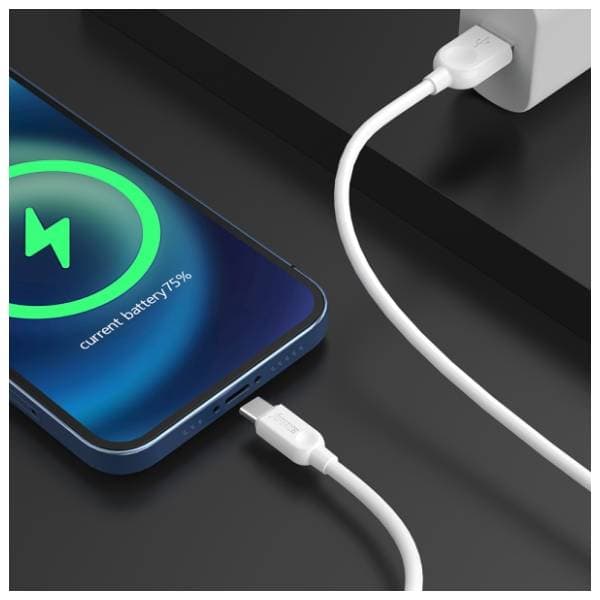 SUPERIOR konverter kabl USB-A na USB-C CO-BX14 (3A) 1m beli 4