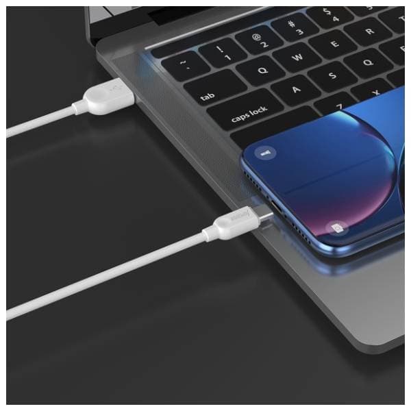 SUPERIOR konverter kabl USB-A na USB-C CO-BX14 (3A) 1m beli 3