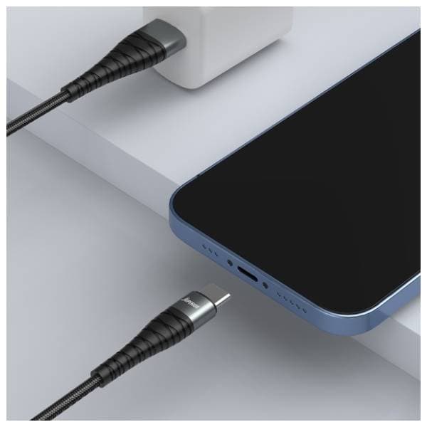 SUPERIOR konverter kabl USB-A na USB-C CO-BX32 (5A) 1m crni 4
