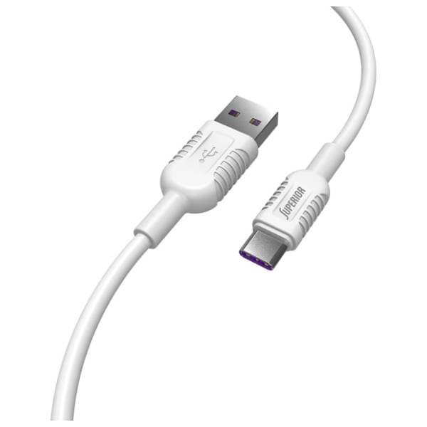 SUPERIOR konverter kabl USB-A na USB-C CO-BX33 (Fast 50W 5A) 1m beli 2