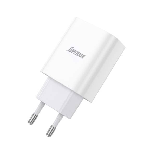 SUPERIOR punjač CO-DC27 Fast QC3.0 22.5W 5A beli 1