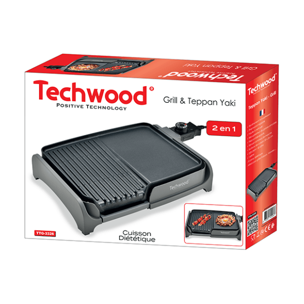 TECHWOOD električni roštilj TTG-3326/2 2