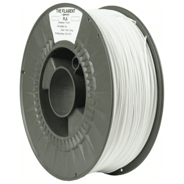 TheFilament PLA 1,75 mm Traffic White 3D filament 0