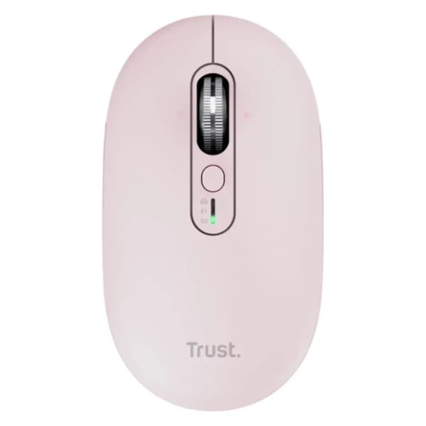TRUST bežični miš Seron Slim Hyperscroll roze 0