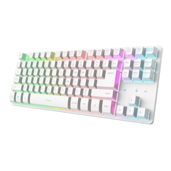 TRUST bežična tastatura GXT 831 Thado bela 1