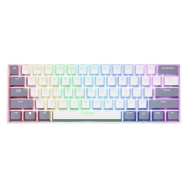 TRUST bežična tastatura GXT867 ACIRA 3 bela 0
