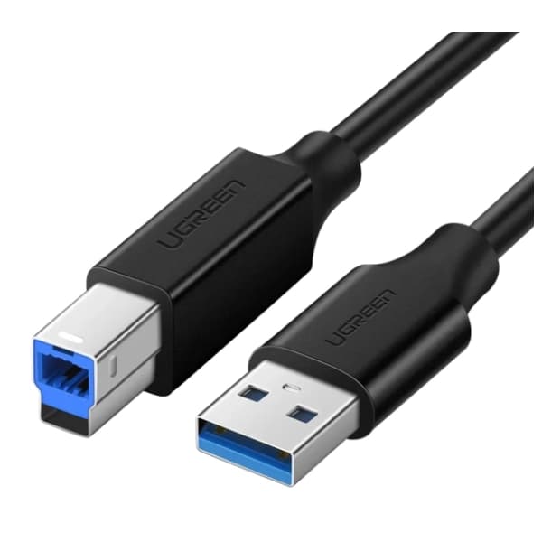 UGREEN konverter kabl USB-A 3.0 na USB-B 3.0 (m/m) US210 1m crni 0