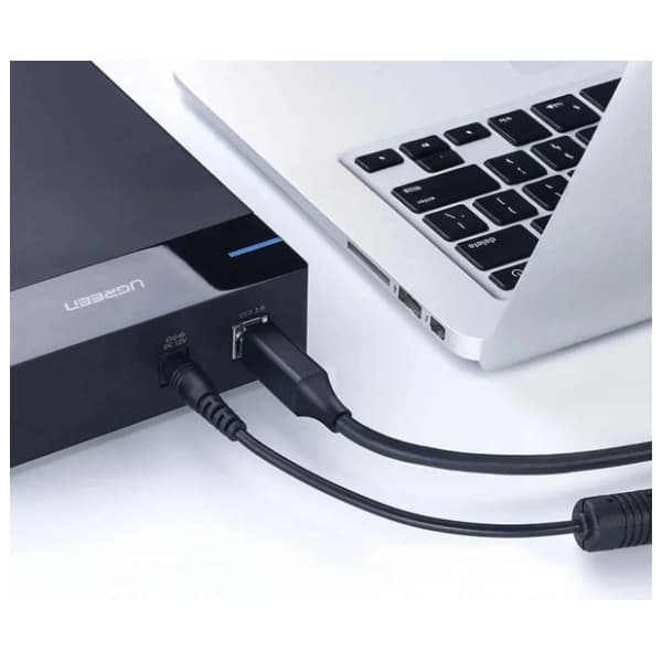 UGREEN konverter kabl USB-A 3.0 na USB-B 3.0 (m/m) US210 1m crni 2