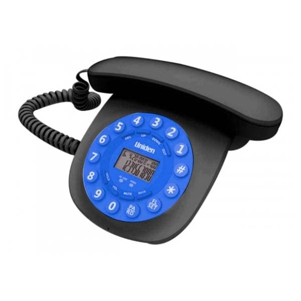 UNIDEN CE6601 plavi žični fiksni telefon 1