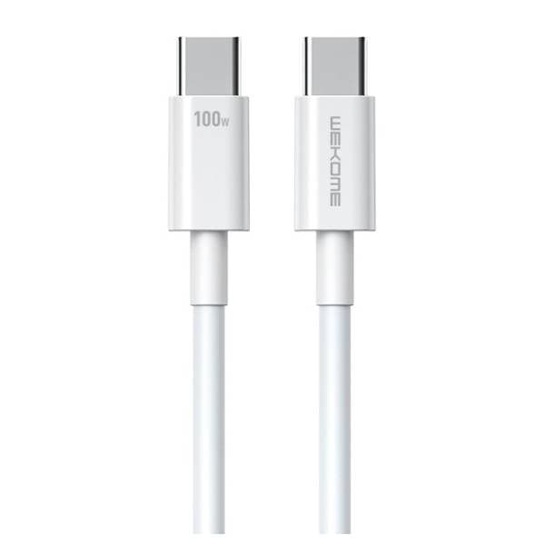 WEKOME kabl USB-C WDC-182 (za Superbrzo punjenje) 100W 1m beli 0