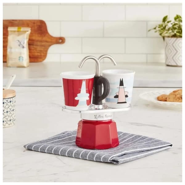 BIALETTI Moka pot Magritte Express set 2 Cup 2