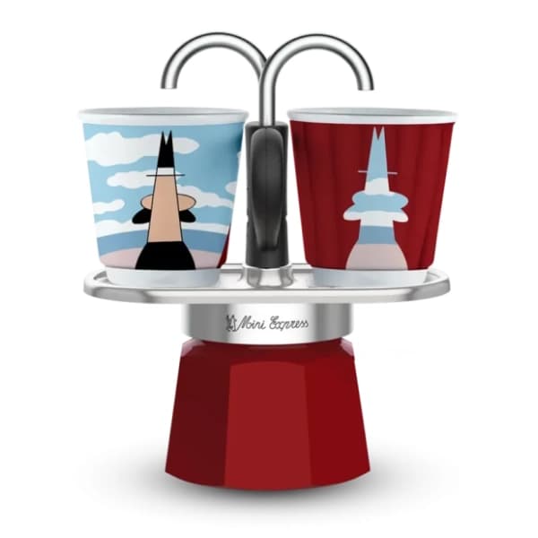 BIALETTI Moka pot Magritte Express set 2 Cup 0