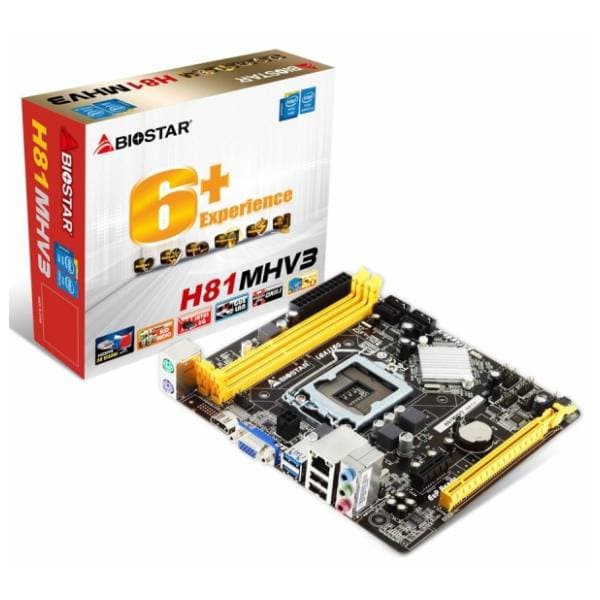 BIOSTAR H81MHV3 matična ploča 0
