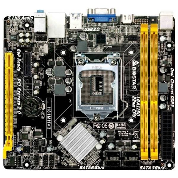 BIOSTAR H81MHV3 matična ploča 1