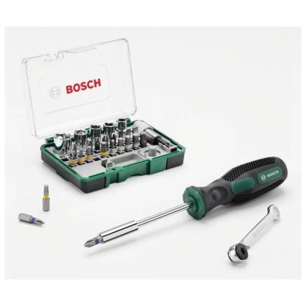BOSCH 28-delni set bitova i nasadnih ključeva 2607017331 1