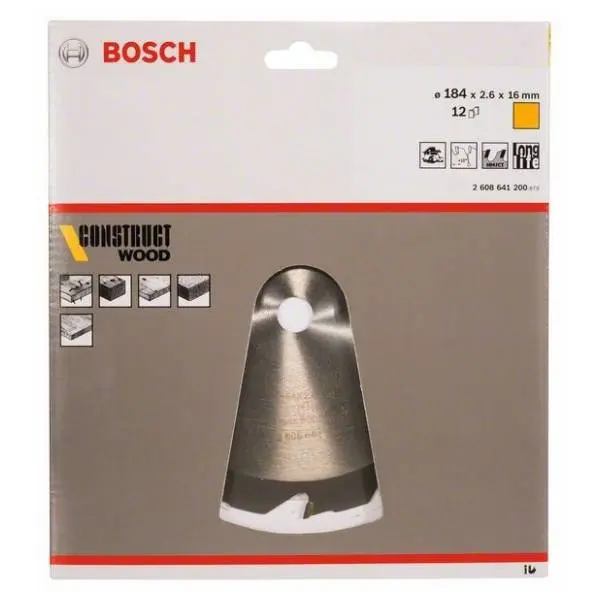 BOSCH Construct Wood list testere 184mm 2608641200 1