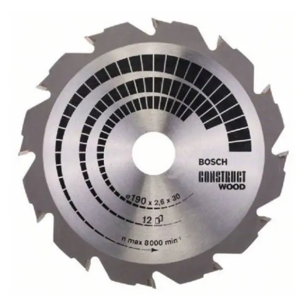 BOSCH Construct Wood list testere 190mm 2608640633 0