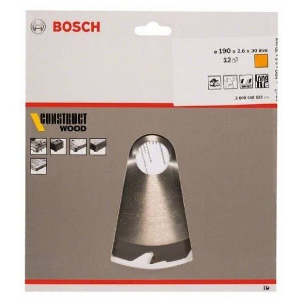 BOSCH Construct Wood list testere 190mm 2608640633 1