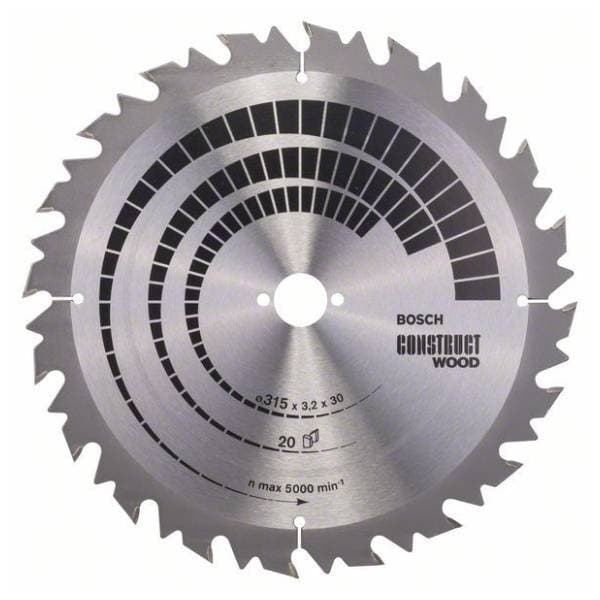 BOSCH Construct Wood list testere 315mm 2608640701 0