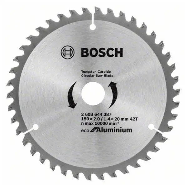 BOSCH Eco for Aluminium list testere 150mm 2608644387 0