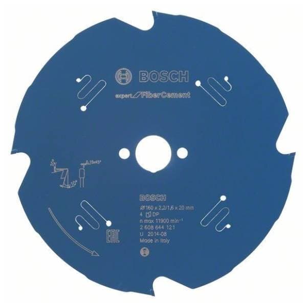 BOSCH Expert Fibre Cement list testere 160mm 2608644121 0