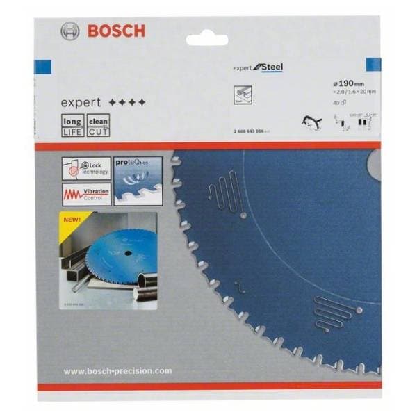 BOSCH Expert for Steel list testere 190mm 1