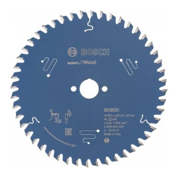 BOSCH Expert for Wood list testere 165mm 2608644024 0