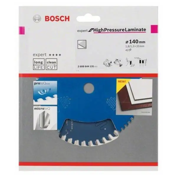 BOSCH High Pressure Laminate list testere 140mm 2608644131 1