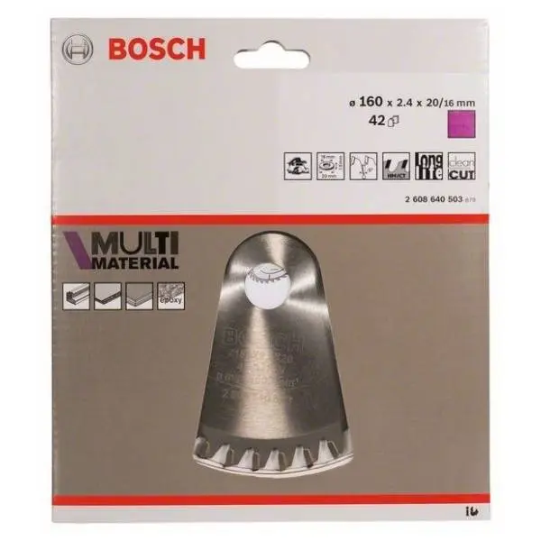 BOSCH Multi Material list testere 160mm 1