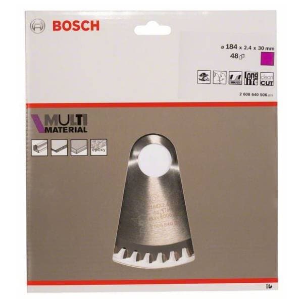 BOSCH Multi Material list testere 184mm 2608640506 1