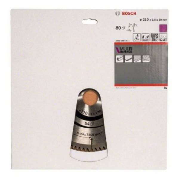 BOSCH Multi Material list testere 210mm 2608640445 0