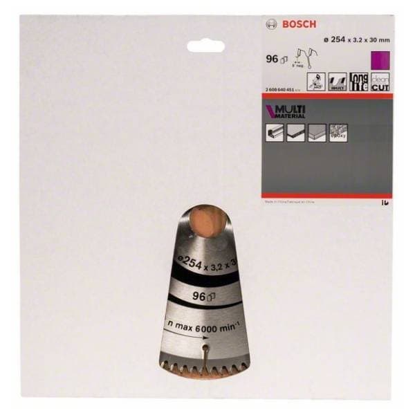 BOSCH Multi Material list testere 254mm 2608640451 1