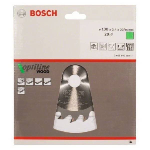 BOSCH Optiline Wood list testere 130mm 2608640582 1