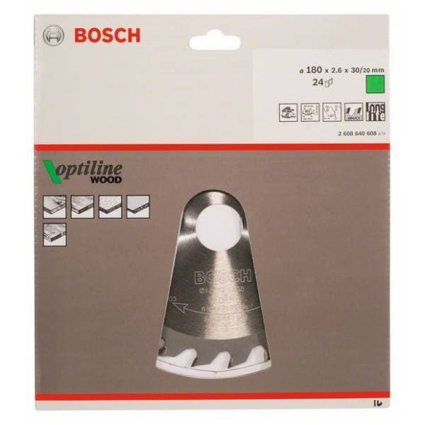 BOSCH Optiline Wood list testere 180mm 2608640608 1