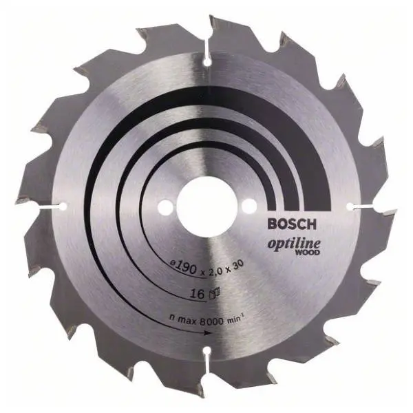 BOSCH Optiline Wood list testere 190mm 2608641184 0
