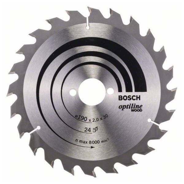 BOSCH Optiline Wood list testere 190mm 2608641185 0