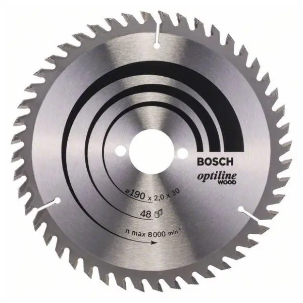 BOSCH Optiline Wood list testere 190mm 2608641186 0