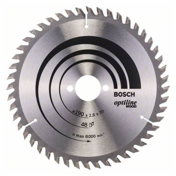 BOSCH Optiline Wood list testere 190mm 0