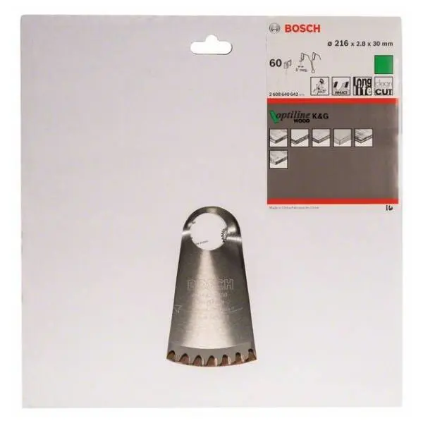 BOSCH Optiline Wood list testere 216mm 2608640642 1