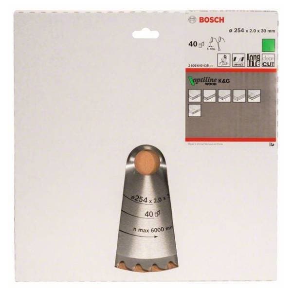 BOSCH Optiline Wood list testere 254mm 2608640435 1