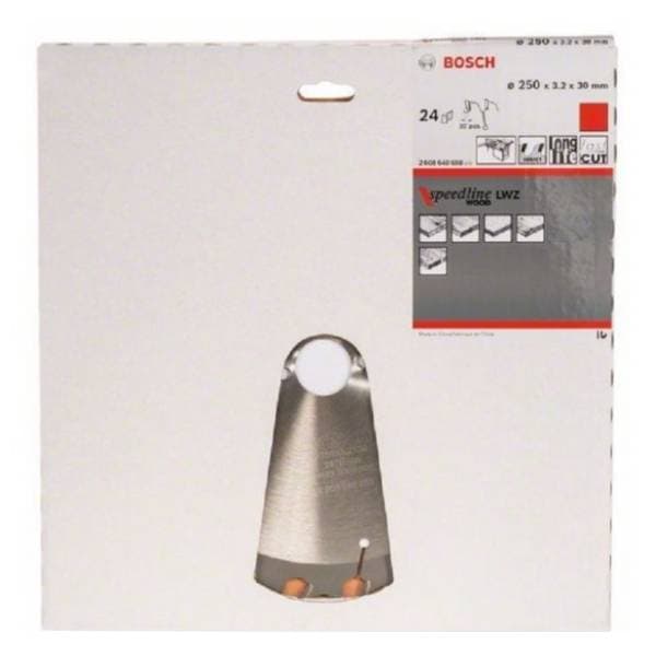 BOSCH Speedline Wood list testere 250mm 2608640680 1