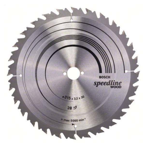 BOSCH Speedline Wood list testere 315mm 2608640682 0