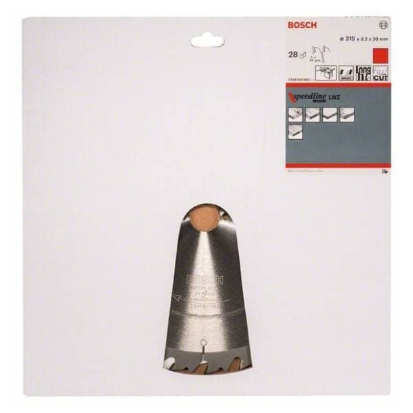 BOSCH Speedline Wood list testere 315mm 2608640682 1