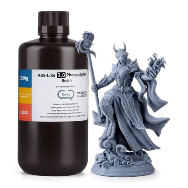 ELEGOO ABS-Like 3.0 1kg Grey resin za 3D štampač 0