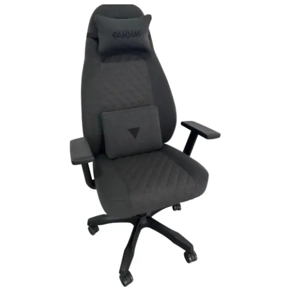 GAMDIAS ZELUS E4 Weave crna gejmerska stolica 2