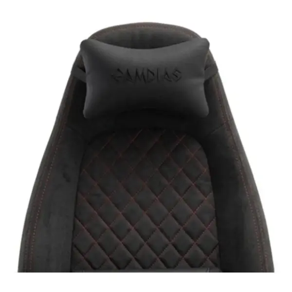 GAMDIAS ZELUS E4 Weave crna gejmerska stolica 1