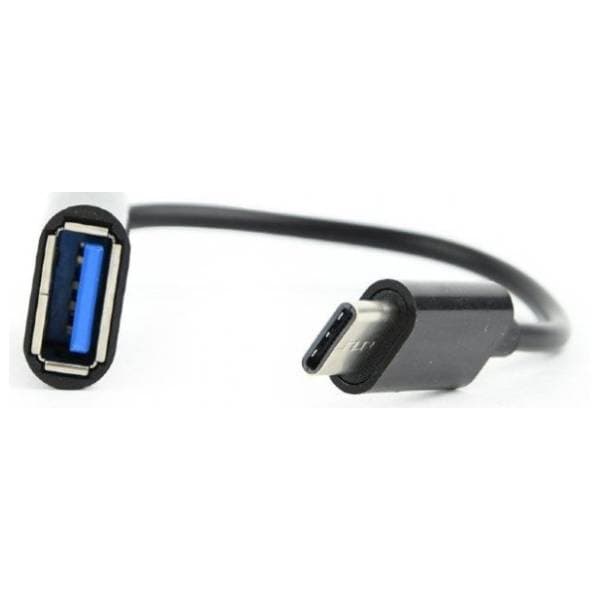 GEMBIRD adapter USB-C (m) na USB-A (ž) AB-OTG-CMAF2-01 0.2m crni 1