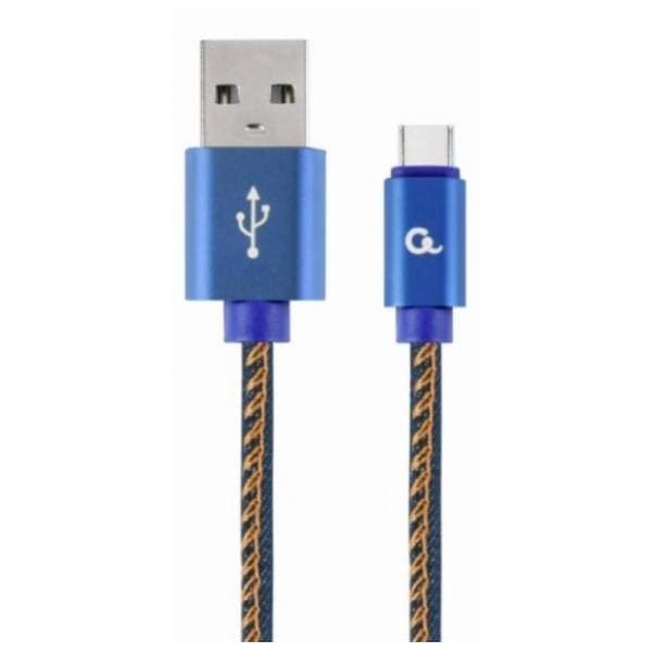 GEMBIRD kabl USB-A 2.0 na USB-C (m/m) CC-USB2J-AMCM-1M-BL 1m plavi 0