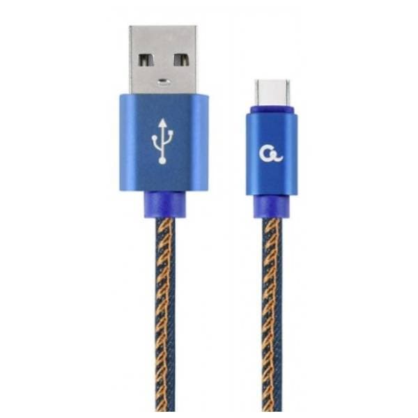 GEMBIRD kabl USB-A na USB-C (m/m) CC-USB2J-AMCM-2M-BL 2m denim blue 0